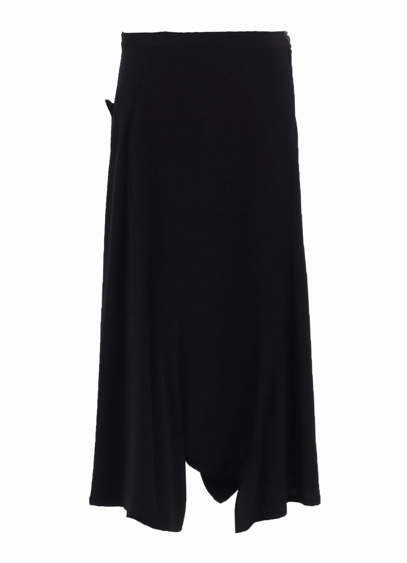 Effortless Style Quick Fit Wear TA/PE CREPE DE CHINE ASYMMETRIC FLARE PANTS