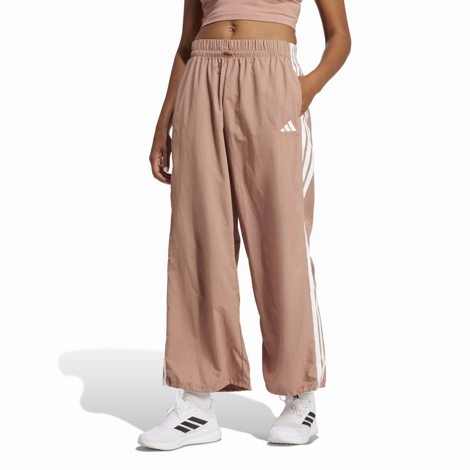 Essentials 3-Stripe Parachute Pant - Womens Four Way Winter Sports