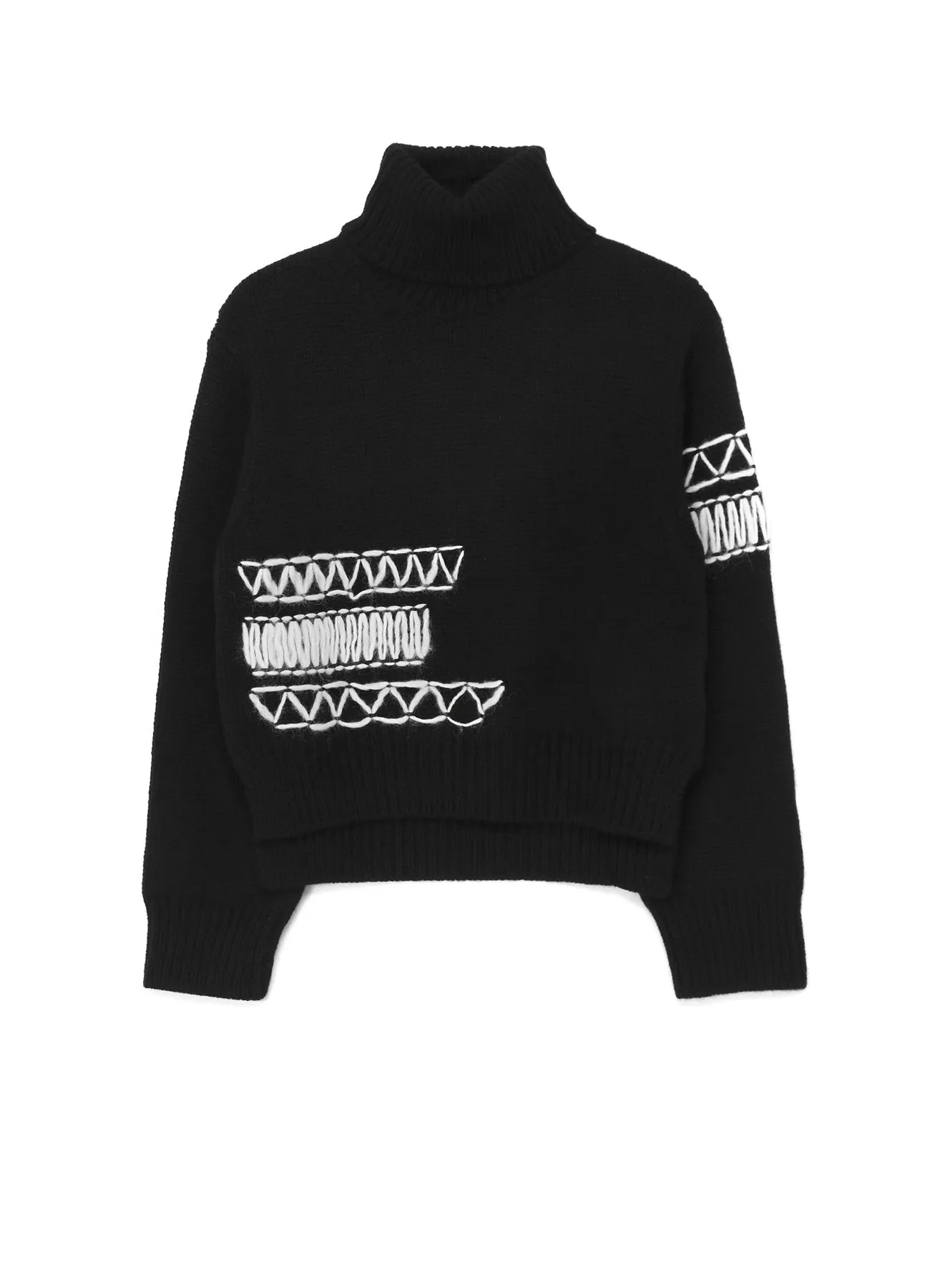 Cool Weather EMBROIDERY PLAIN ST EMBROIDERY TURTLE NECK PO