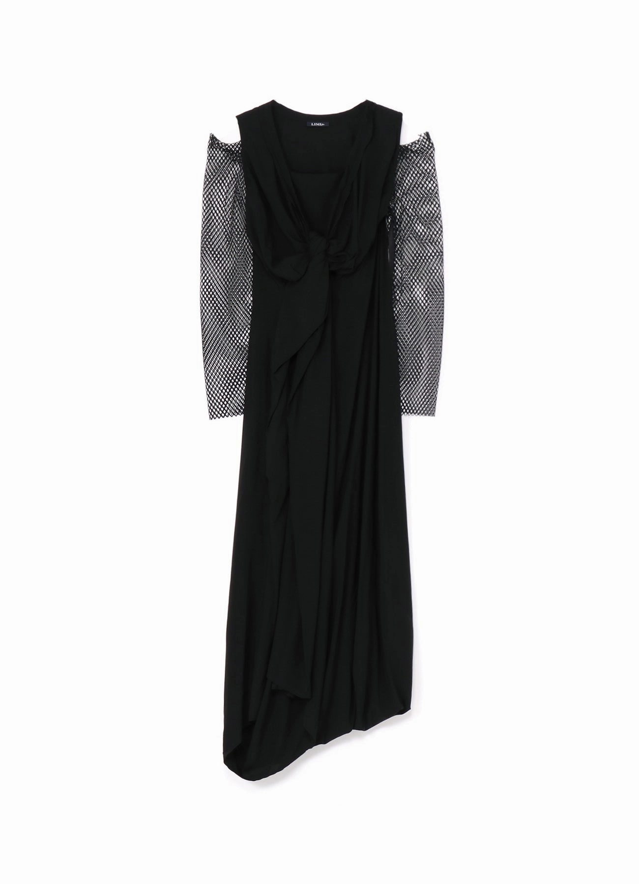 LAWN   MESH DRAPE DRESS Event Perfect