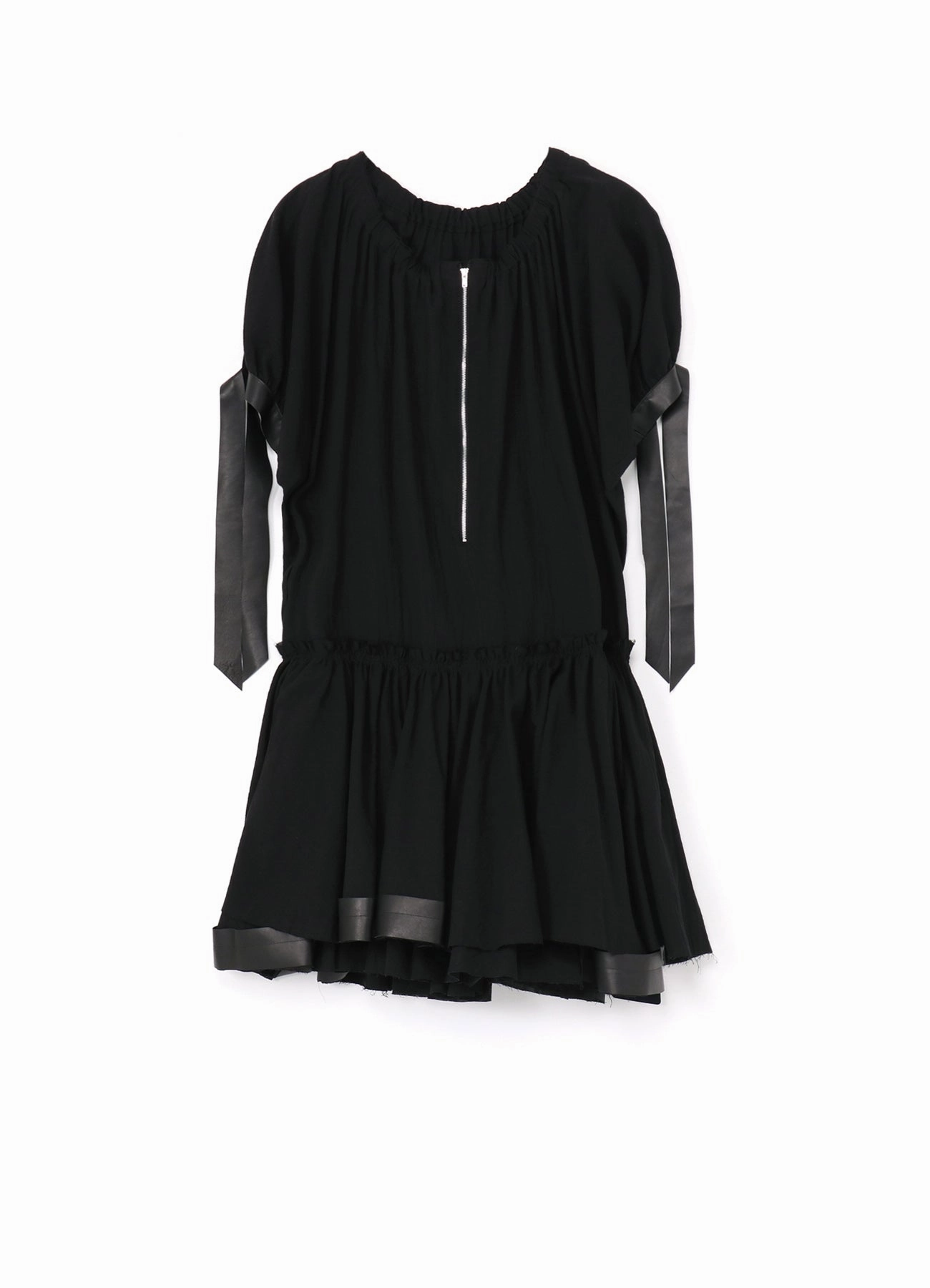 COTTON LINEN RAYON LAWN GATHERED DRESS Modern Motion