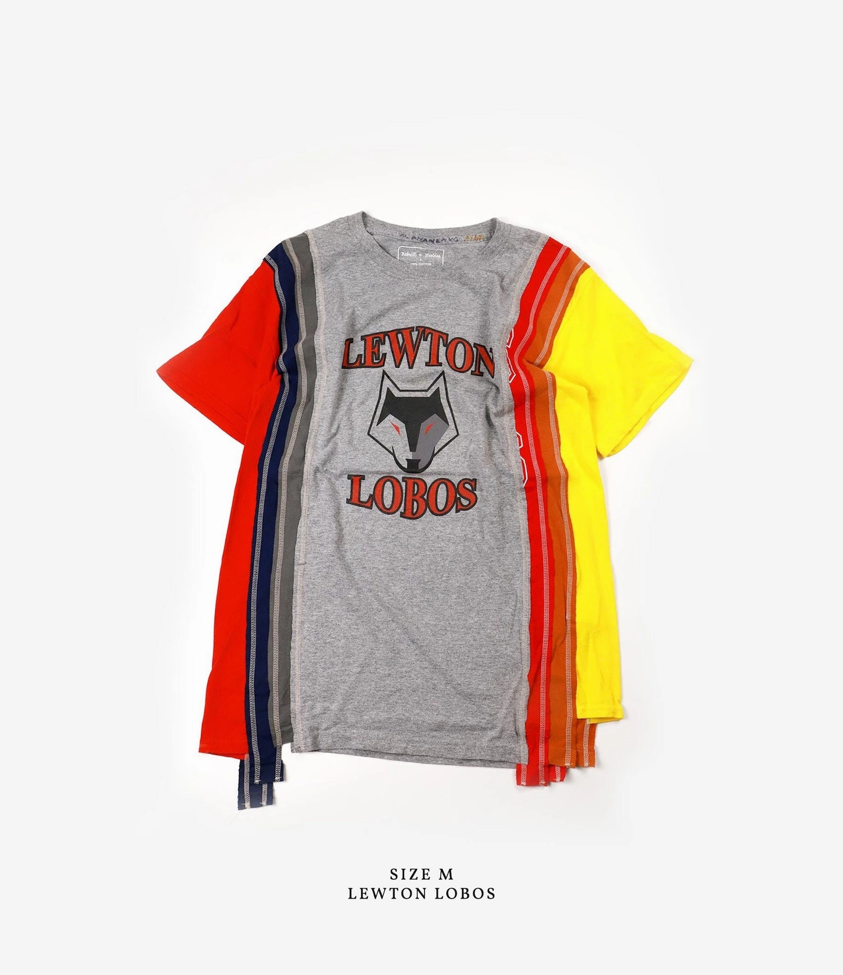 7 Cuts College T-Shirt Heather Texture Finish Temperature Regulating Fabric