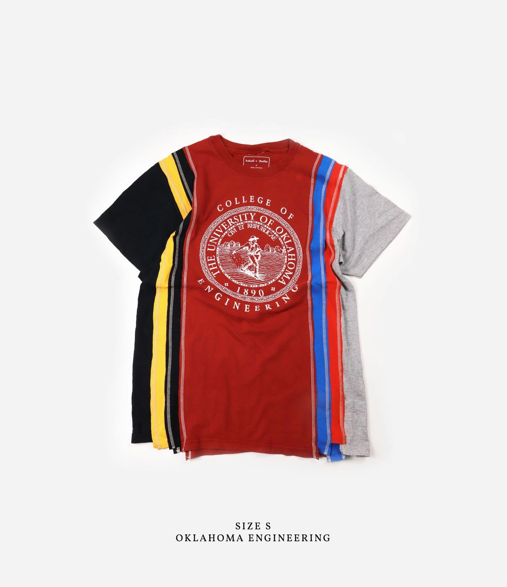 Hypoallergenic Textile 7 Cuts College T-Shirt