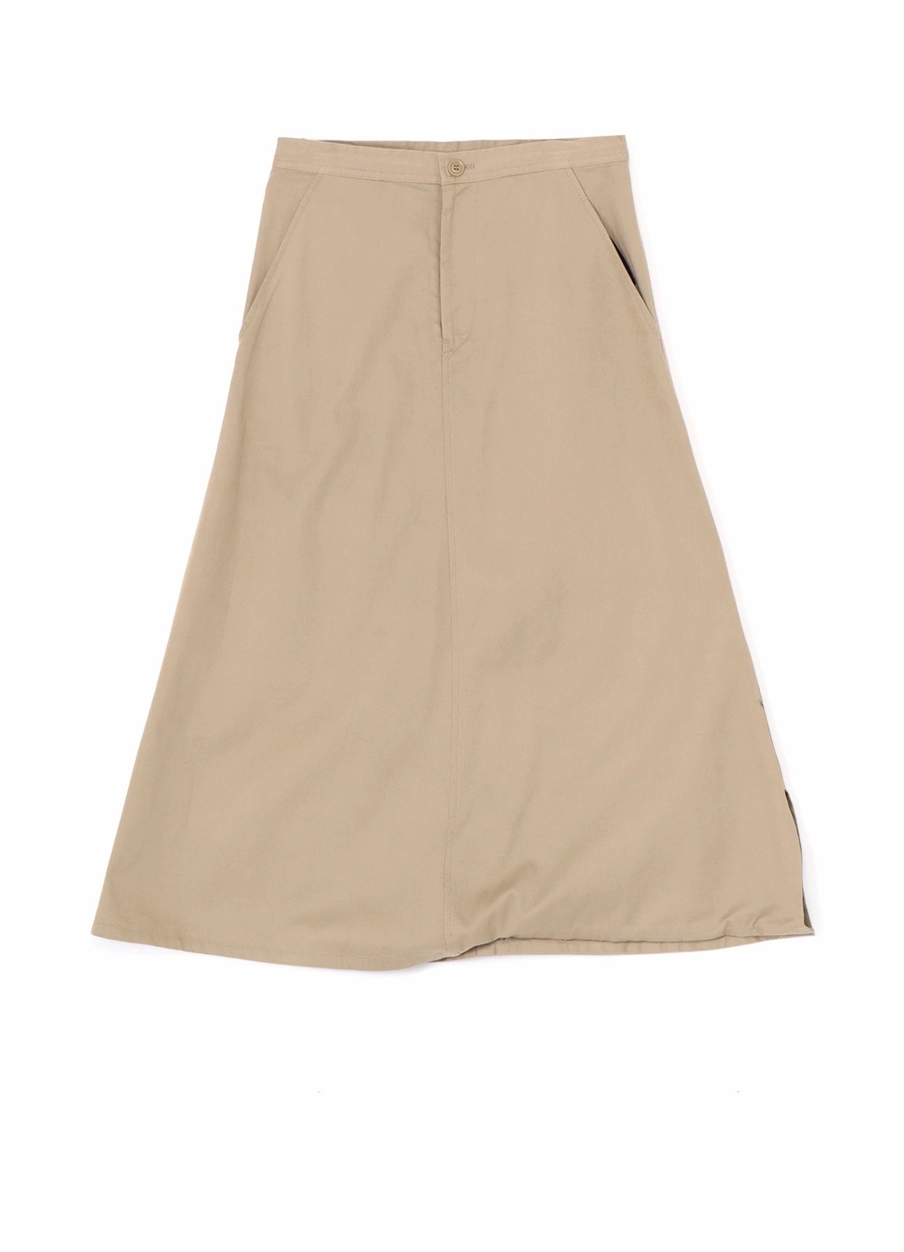 [Y's BORN PRODUCT] COTTON TWILL SKIRT PANTS UVProtectionCoating