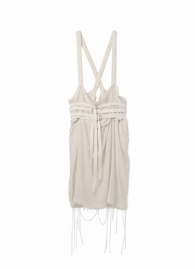 Classic Tailoring Leno Cloth Suspender Belt Skirt