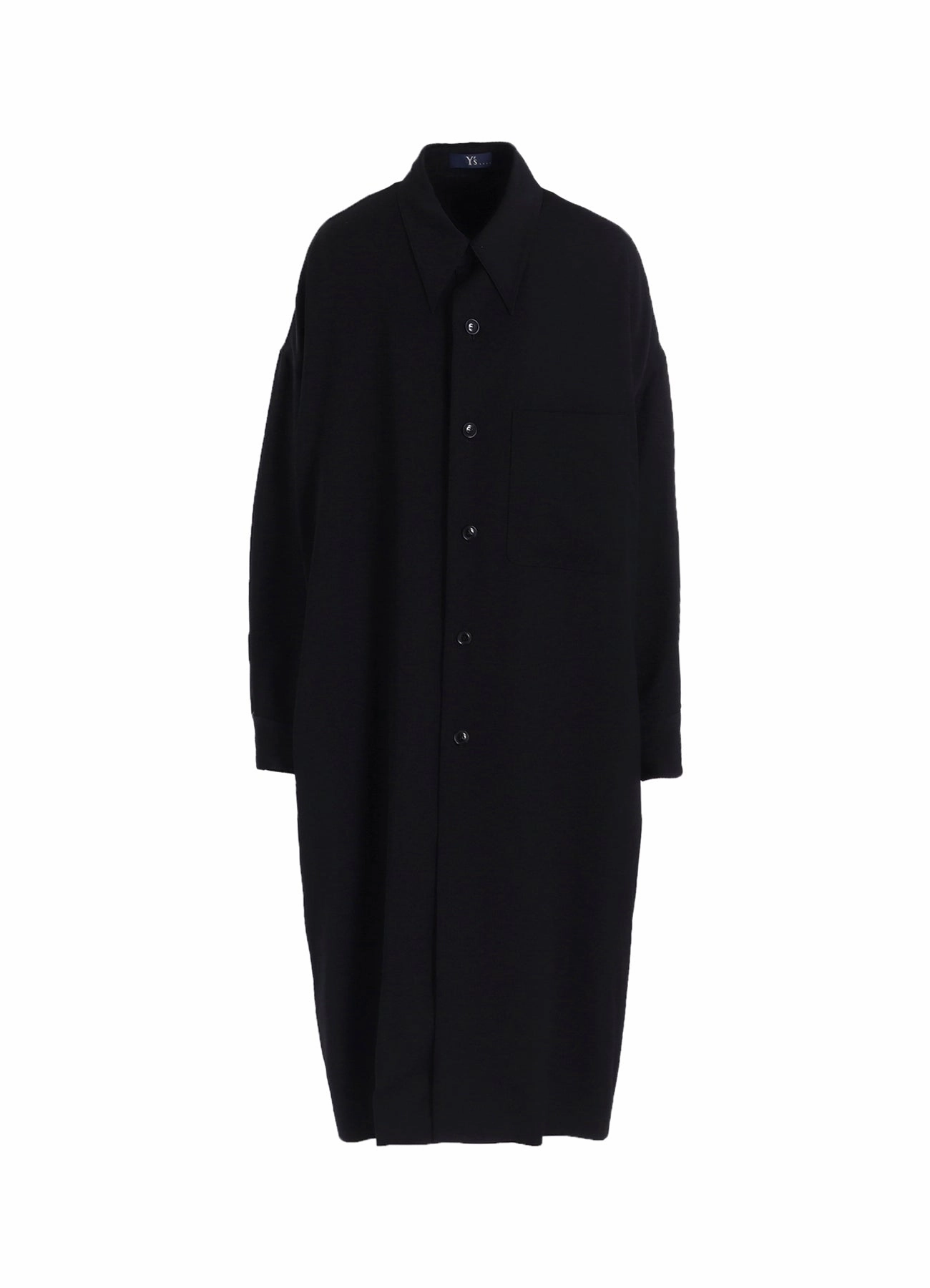 UV protection layer Mild Weather WOOL GABARDINE LONG COAT