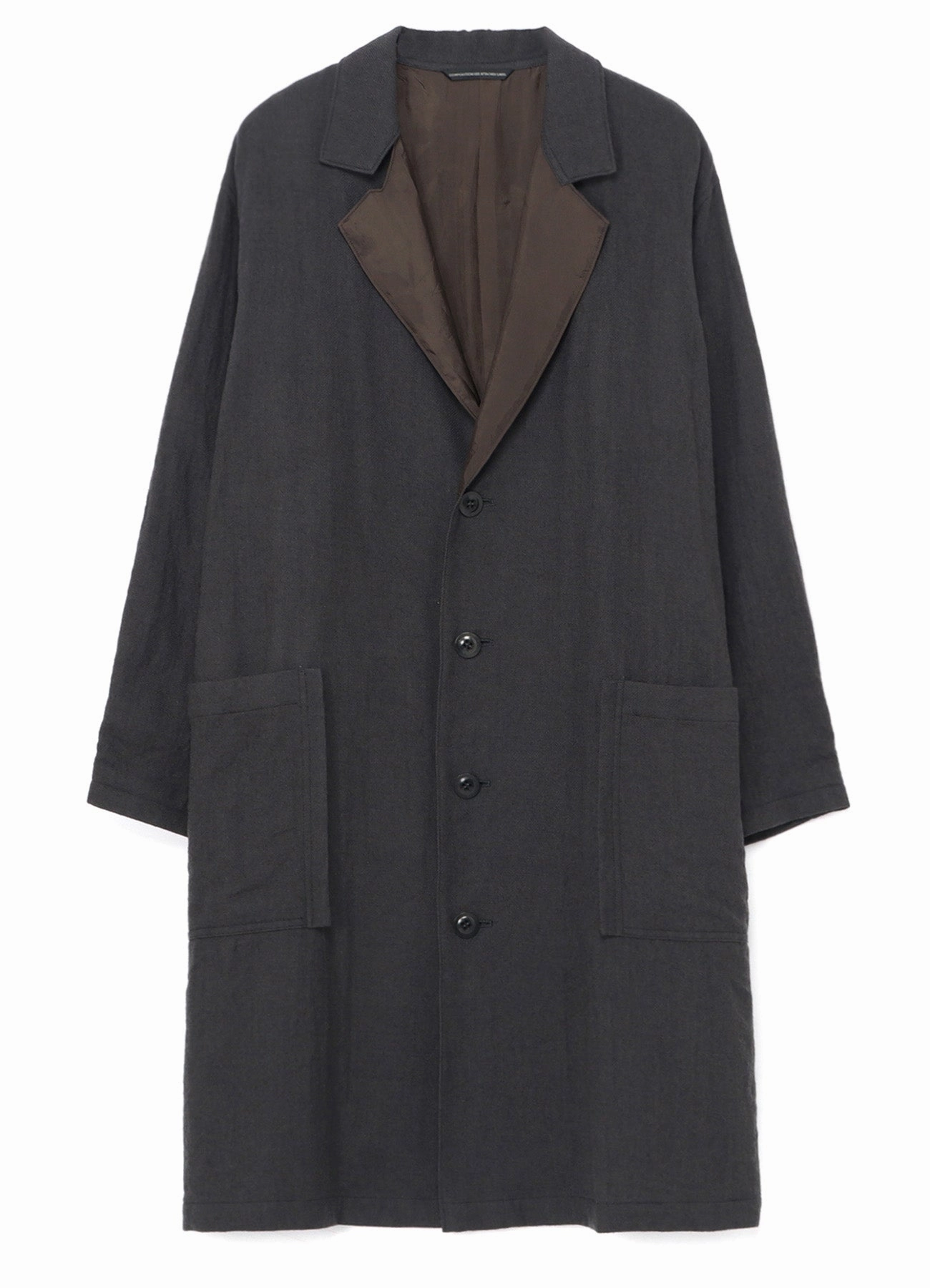 New Year's Eve attire Process WOOL LONG COLLER JACKET