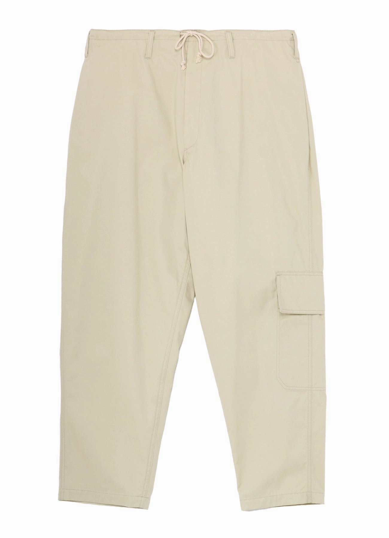 Relaxed fit wear T/C TWILL PANTS WITH  SIDE SEAM TUCK