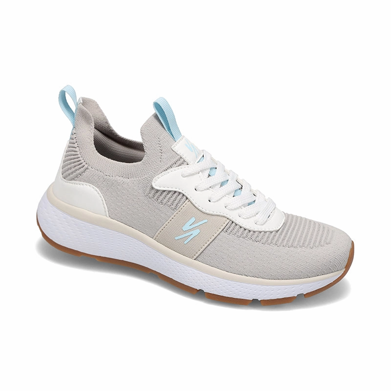 Women's Reign Greige/Light Blue/Gum Woven Upper