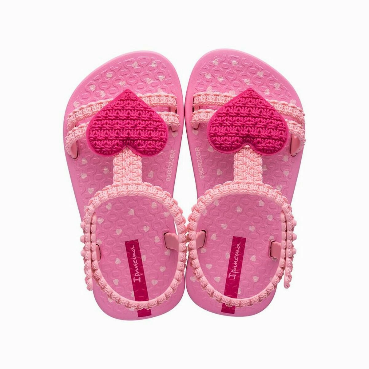 Flip Flops for Children Ipanema BABY 81997 AG194  Pink Moisture Wicking Fabric Anti   Blister