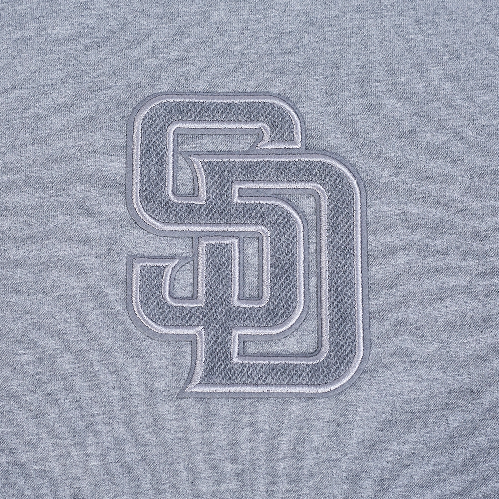 AntiStatic Properties Relaxed Comfort Fit Padres Reverse French Terry Tee - Mens