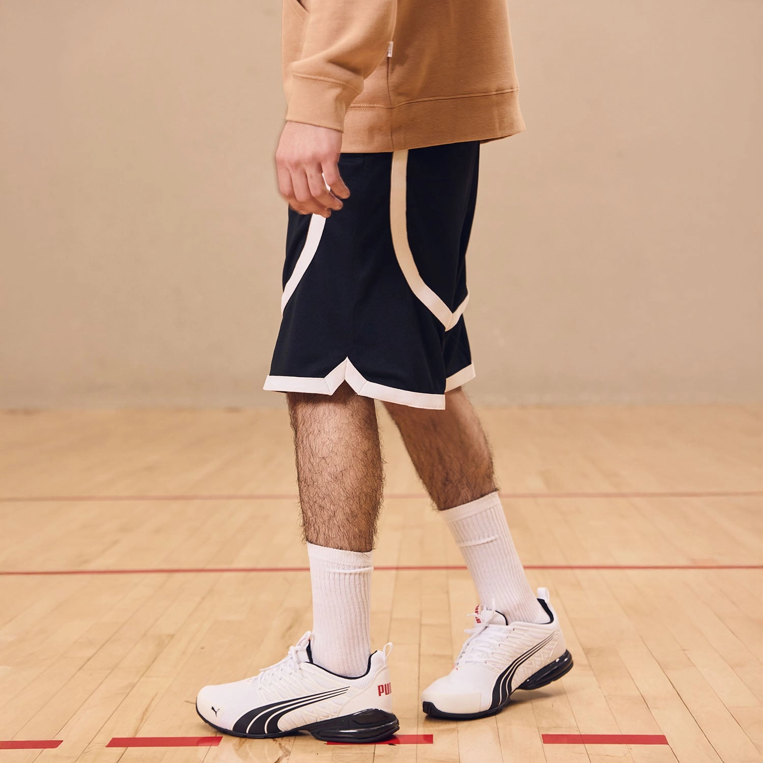 Warm Season Sweat Wicking Technology Contrast Tape Short - Mens