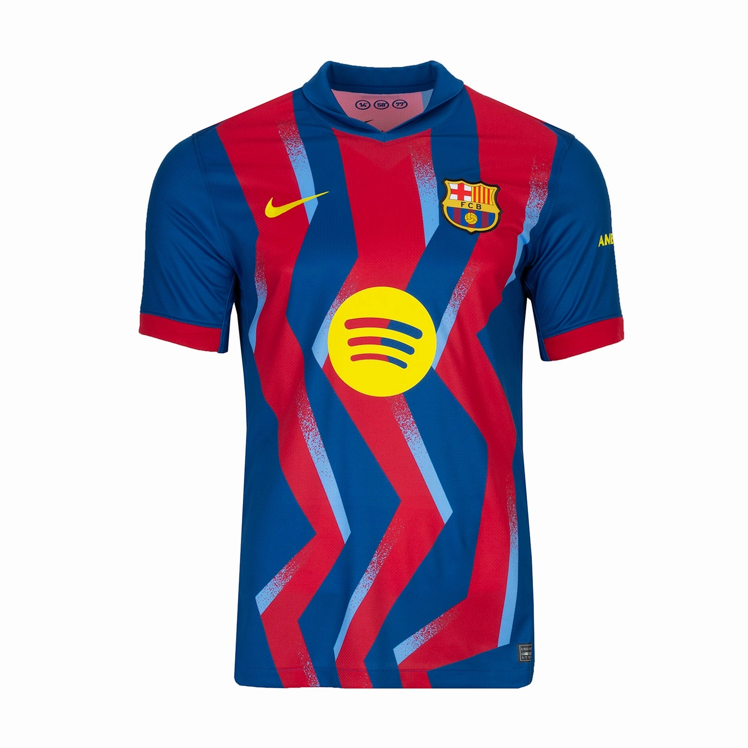 Tagless Design 25/26 Barcelona 4th Jersey -Mens