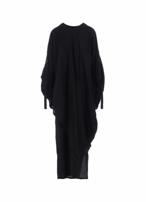 Sporty-Look Day Ready Look POPLIN LAYERED DRESS