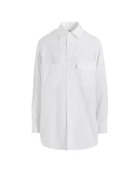 Embroidered Logo 100/2 BROAD SHOULDER LOOP WORK BLOUSE