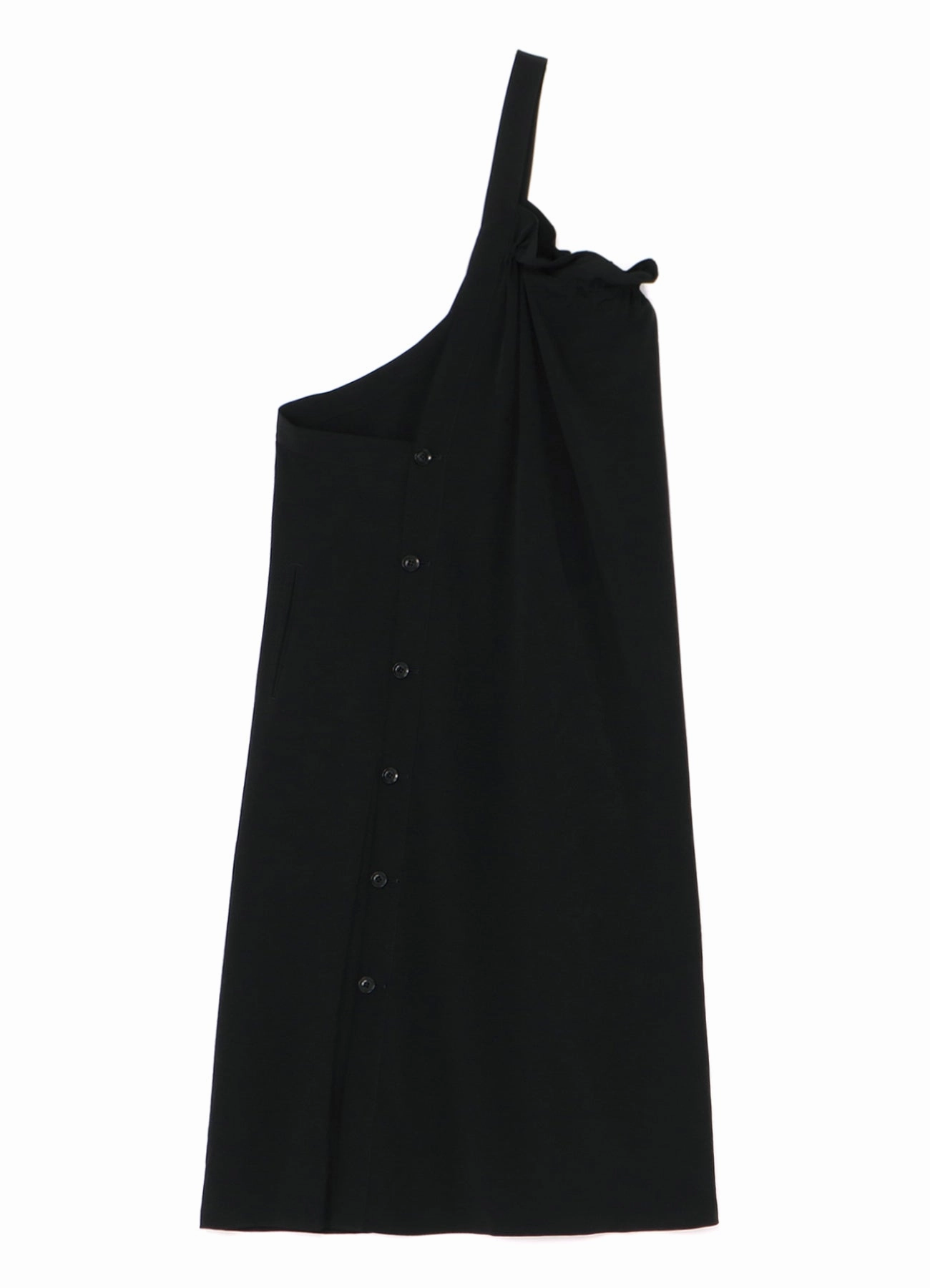 SINGLE SHOULDER STRAP DRESS Empire-Waist NonChafeSeams