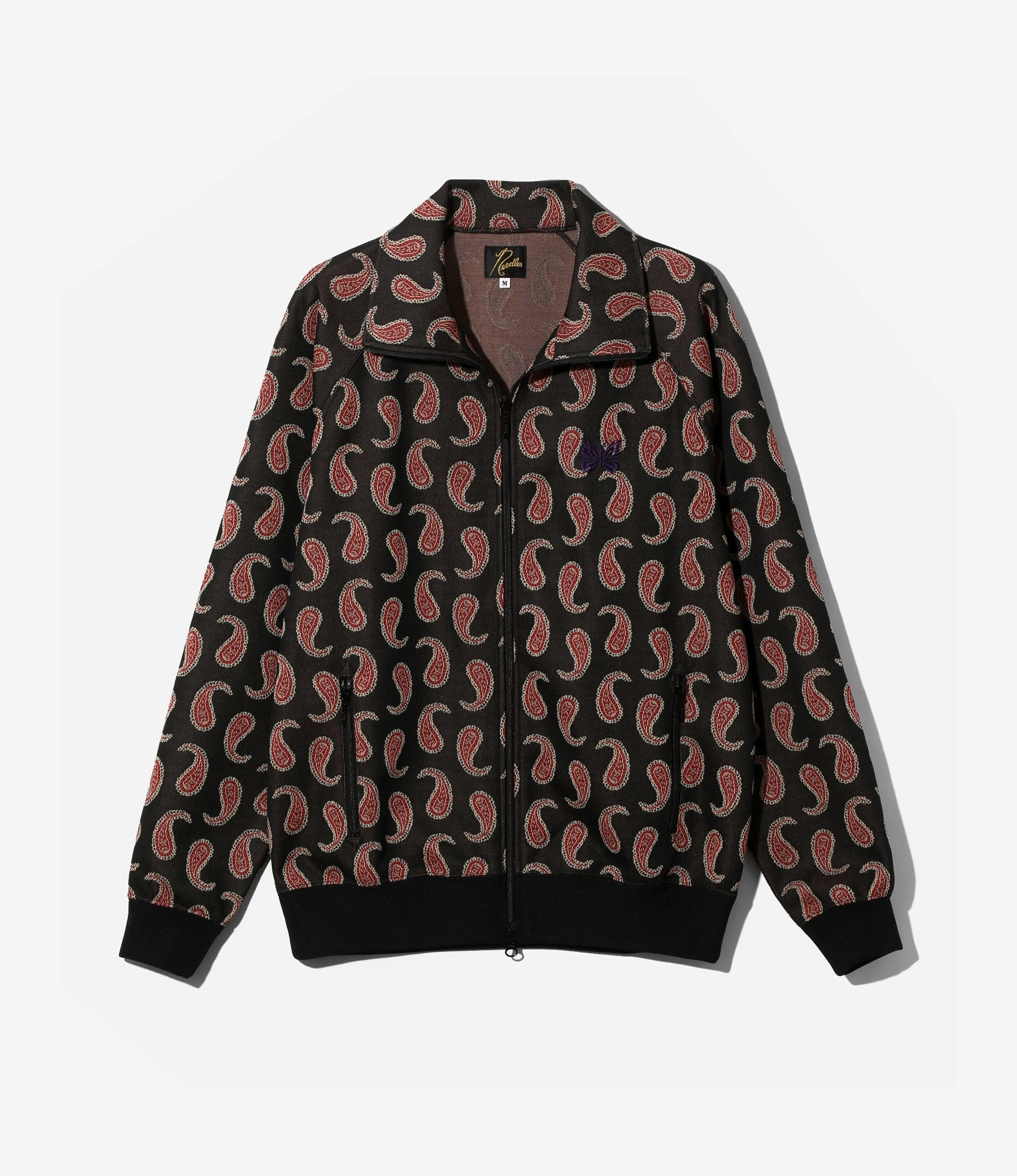 Track Jacket ?C Paisley Jacquard Polyester Trend