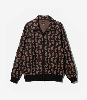 Track Jacket ?C Paisley Jacquard Polyester Trend