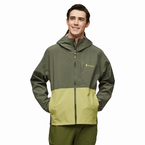 Cotopaxi Cielo Rain Jacket Men Posture Focus Effortless Motion