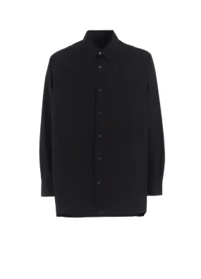 Outdoor Adventure wrinkle free COTTON BROAD LOOSE-FIT REGULAR COLLAR SHIRT