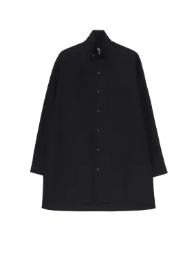 COTTON BROAD STAND COLLAR SHIRT Non Iron Material Trendsetter Choice