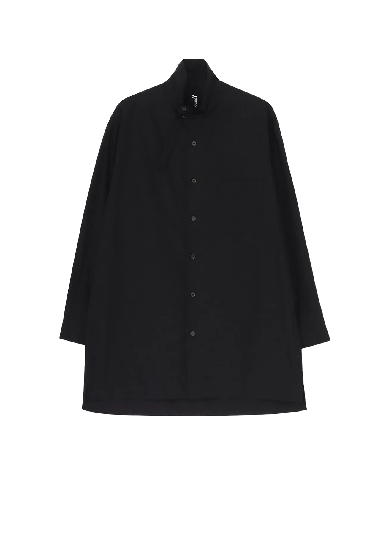 COTTON BROAD STAND COLLAR SHIRT Non Iron Material Trendsetter Choice