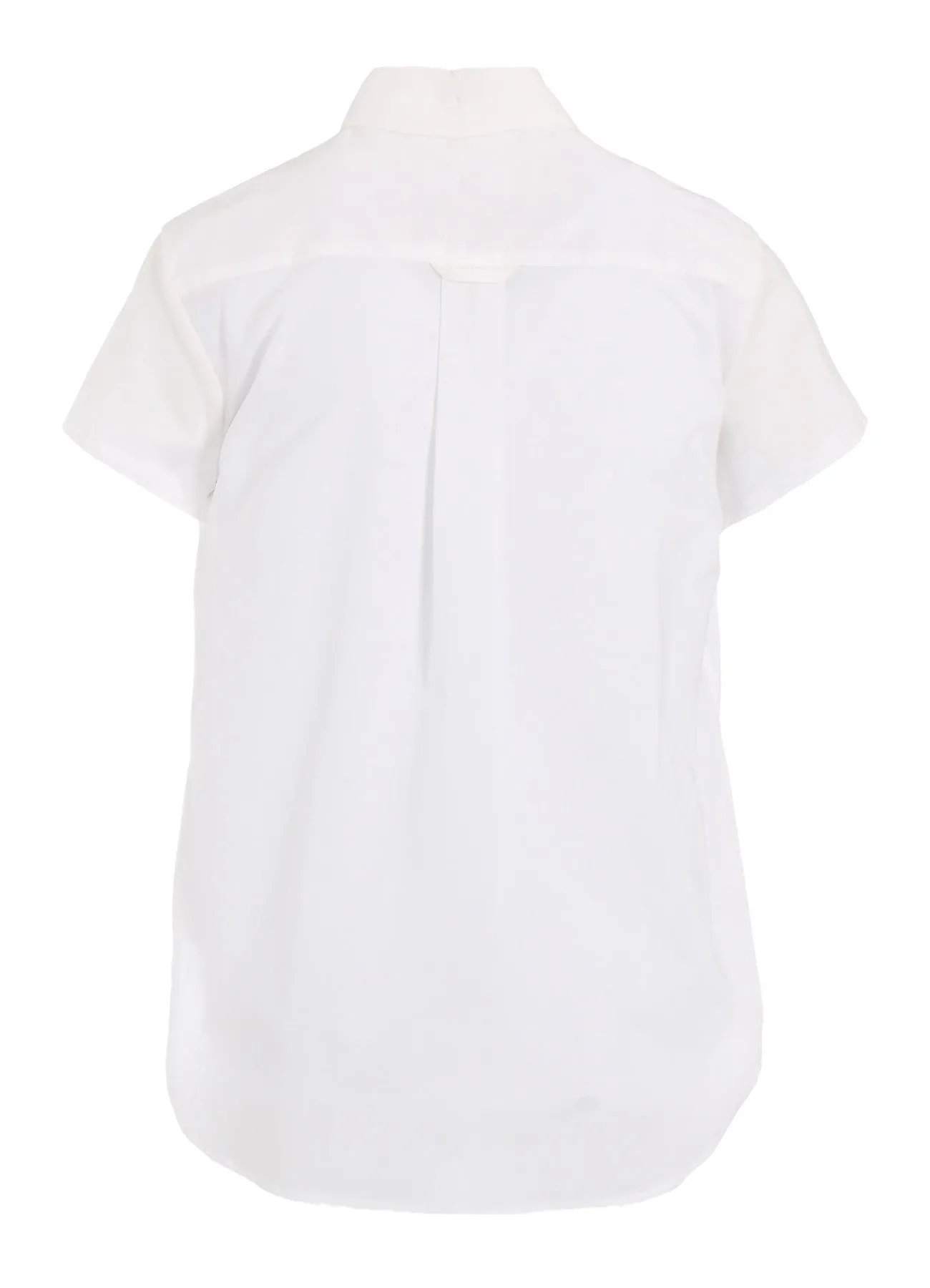COTTON LAWN DOUBLE FRONT HEM BLOUSE Breathable Underarm Vents