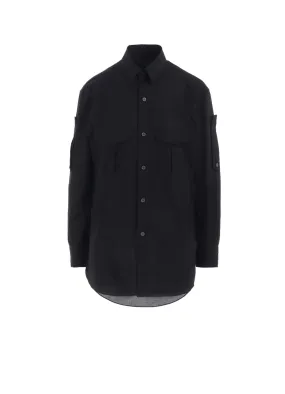 Durable Texture COTTON LAWN DOUBLE POCKET BLOUSE