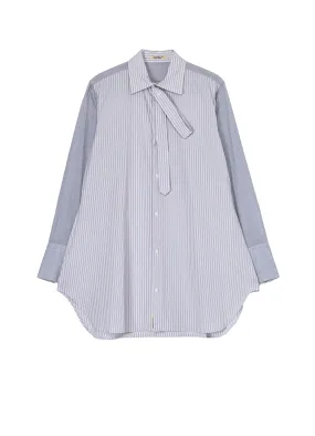 COTTON STRIPE R-DOUBLE CUFFS TIE B Bold Prints Professional Look