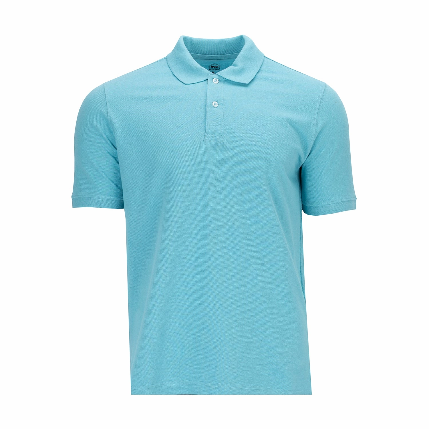 Microfiber Blend Bold Design Pique Polo - Mens