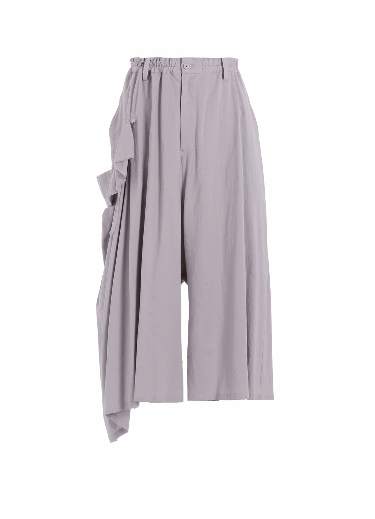 Streetwear vibe Functional Ease COTTON BOYLE VIYELLA RIGHT DRAPE PANTS