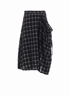 Light Weight COTTON CUPRO GATHERED SKIRT