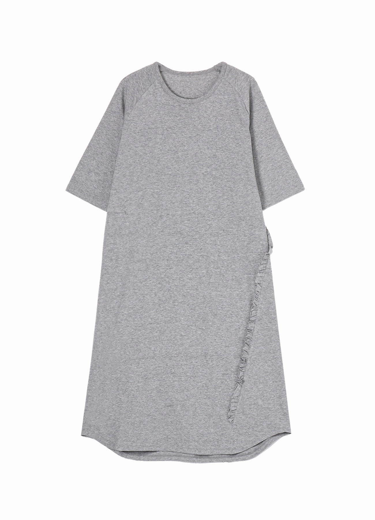 COTTON JERSEY FRILL SLEEPER Simple yet chic gown Party Perfect