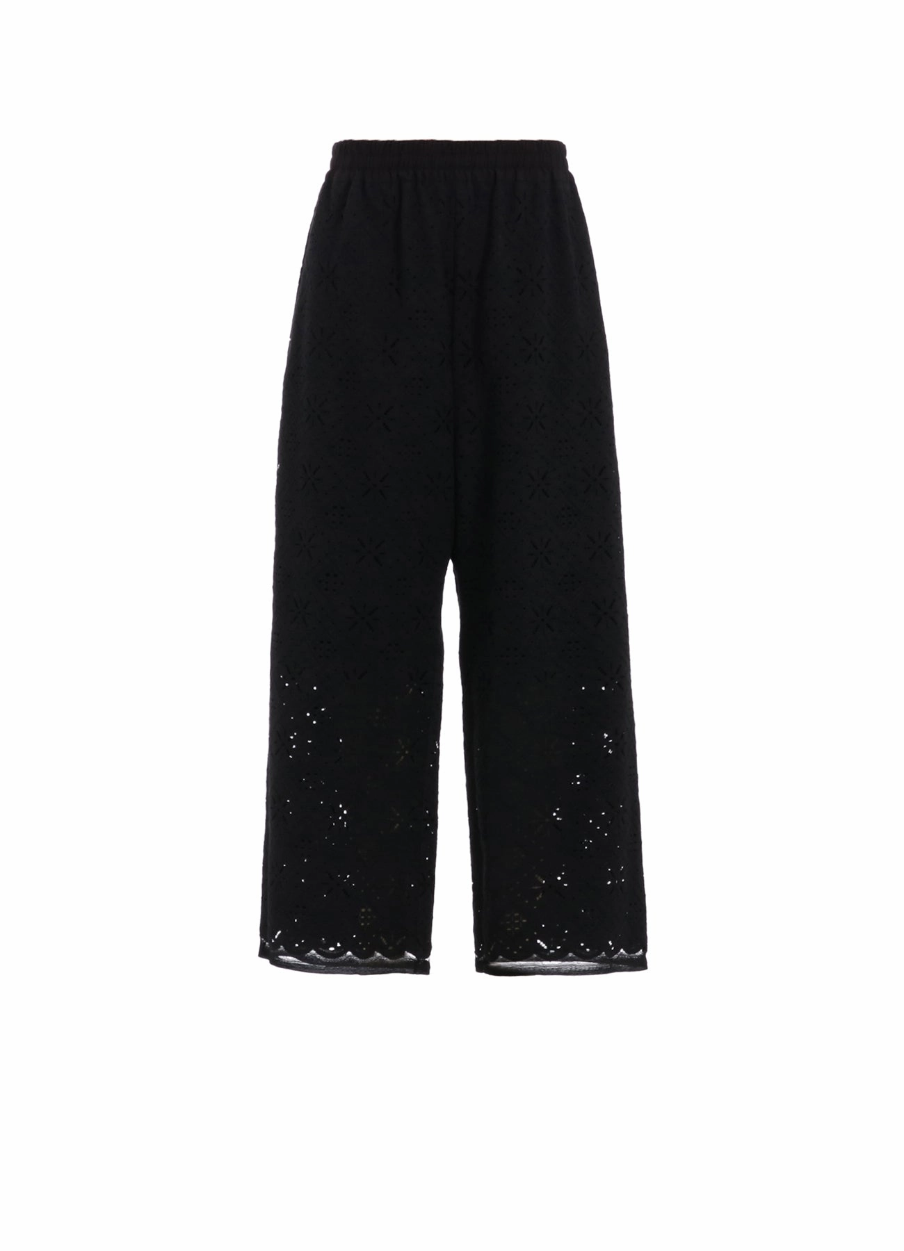 COTTON LACE WASIT ELASTIC PANTS Chic Vibe Utility Ready