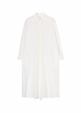 COTTON LAWN DOUBLE PLACKET DRESS Luxe Mood Subtle Charm