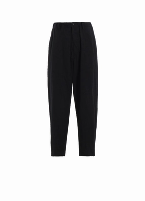 COTTON LAWN GARMENT DYE SLIM PANTS Workout-ready Minimal Stretch Fit