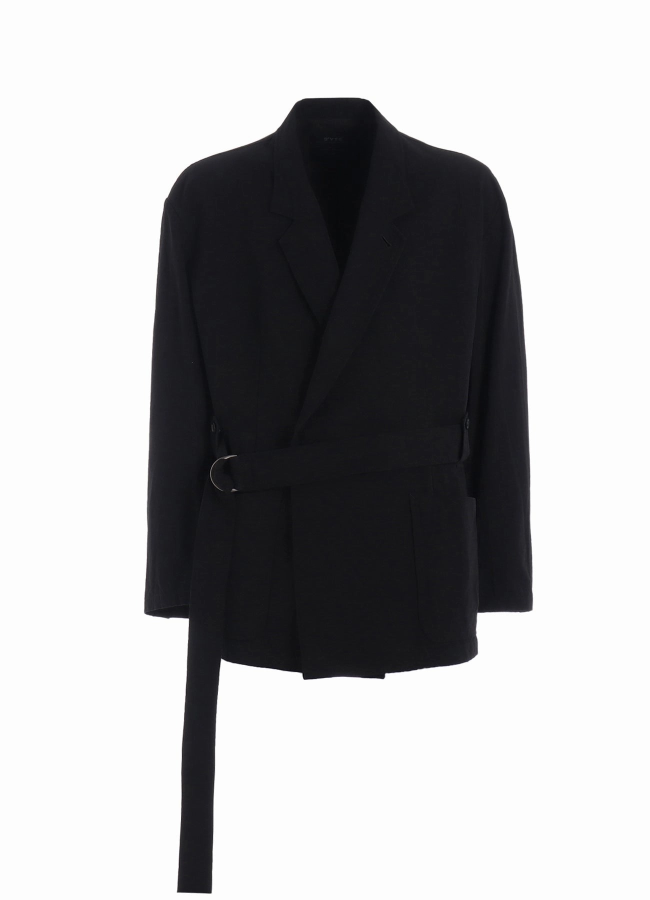 COTTON/LINEN DUNGAREE BELTED JACKET Eco Friendly Textile Anti-static