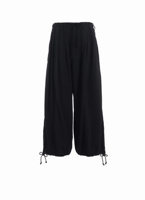 Go Anywhere COTTON/LINEN POPLIN BALLOON PANTS