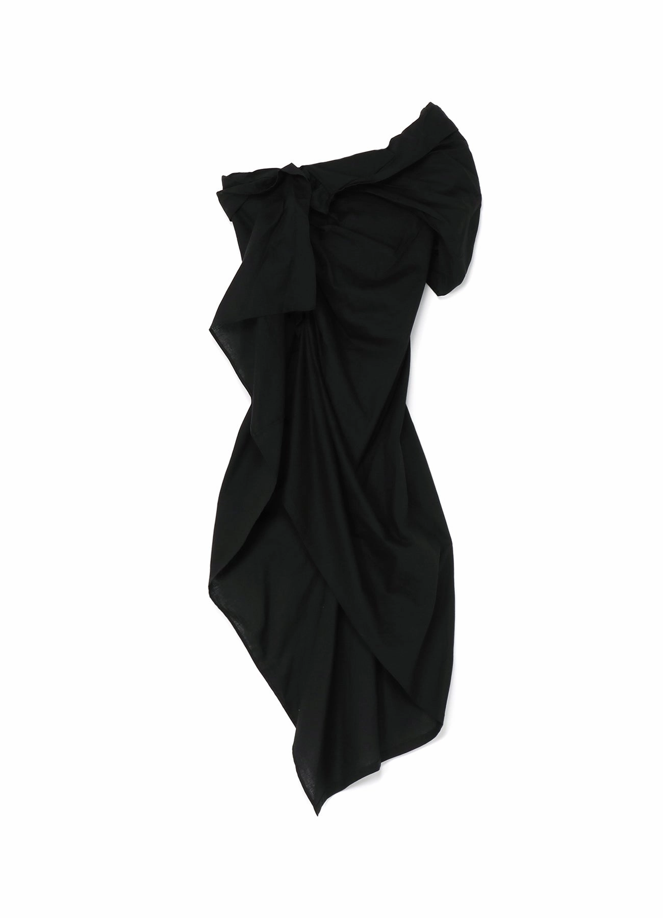 Pure Comfort COTTON/LINEN SHIRT WITH GATHERS IN RIGHT SIDE