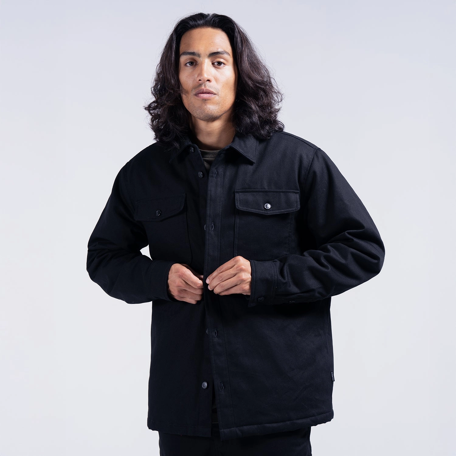 Keep Adventure Layer Quilted Lined Twill Shirt Jacket - Mens