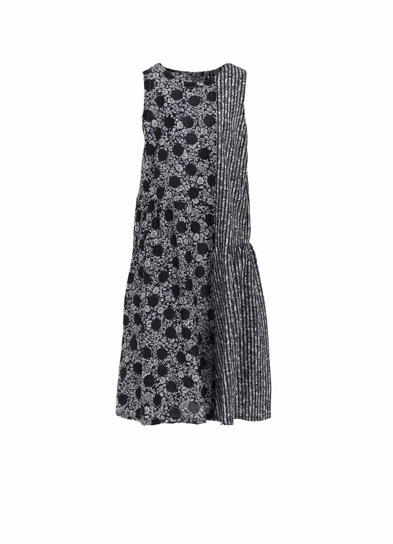 Essential Layer Farm Scene COTTON RIPPLE PRINT SWITCHING NO SLEEVE ONE PIECE