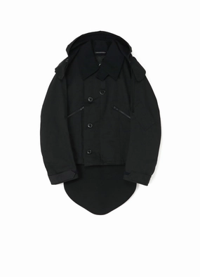 QuickDry Moisture Wicking COTTON SATIN COTTON WOOL LIGHT SERGE PILOT JACKET