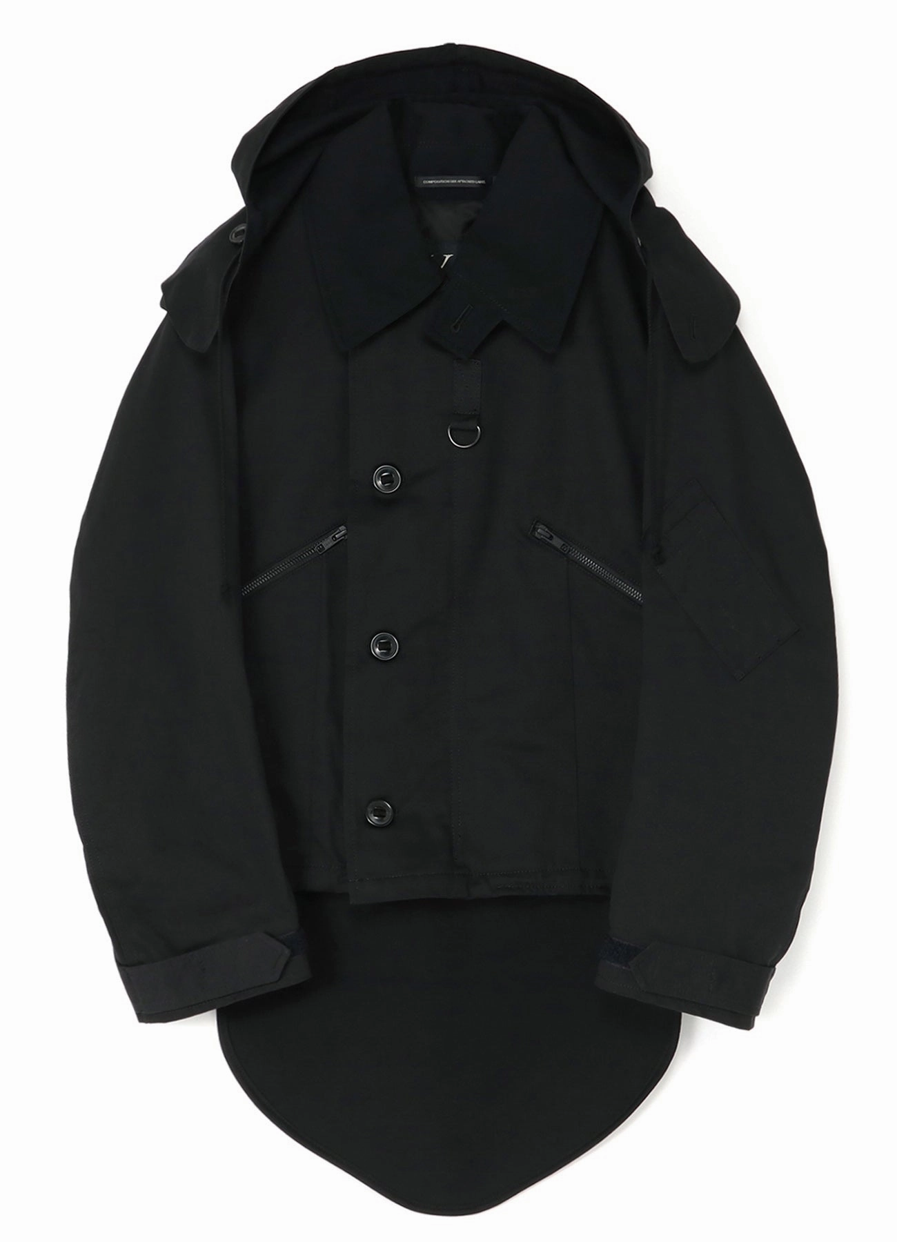 Everyday Use back - to - school COTTON SATIN COTTON WOOL LIGHT SERGE PILOT JACKET