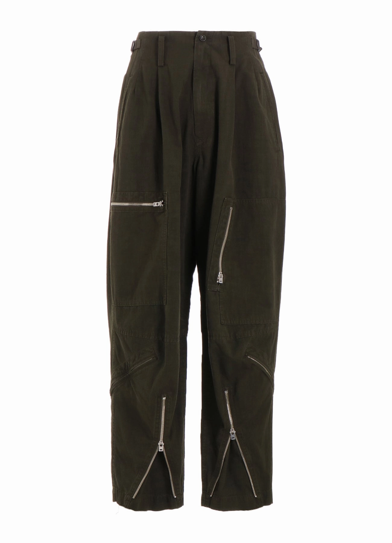 Essential Wear COTTON SLAB GARMENT DYEING FLIGHT PANTS