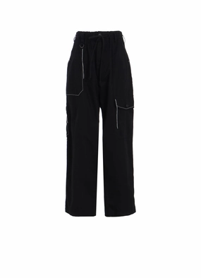 COTTON TWILL COLOR STITCHING WORK PANT All-day Comfort