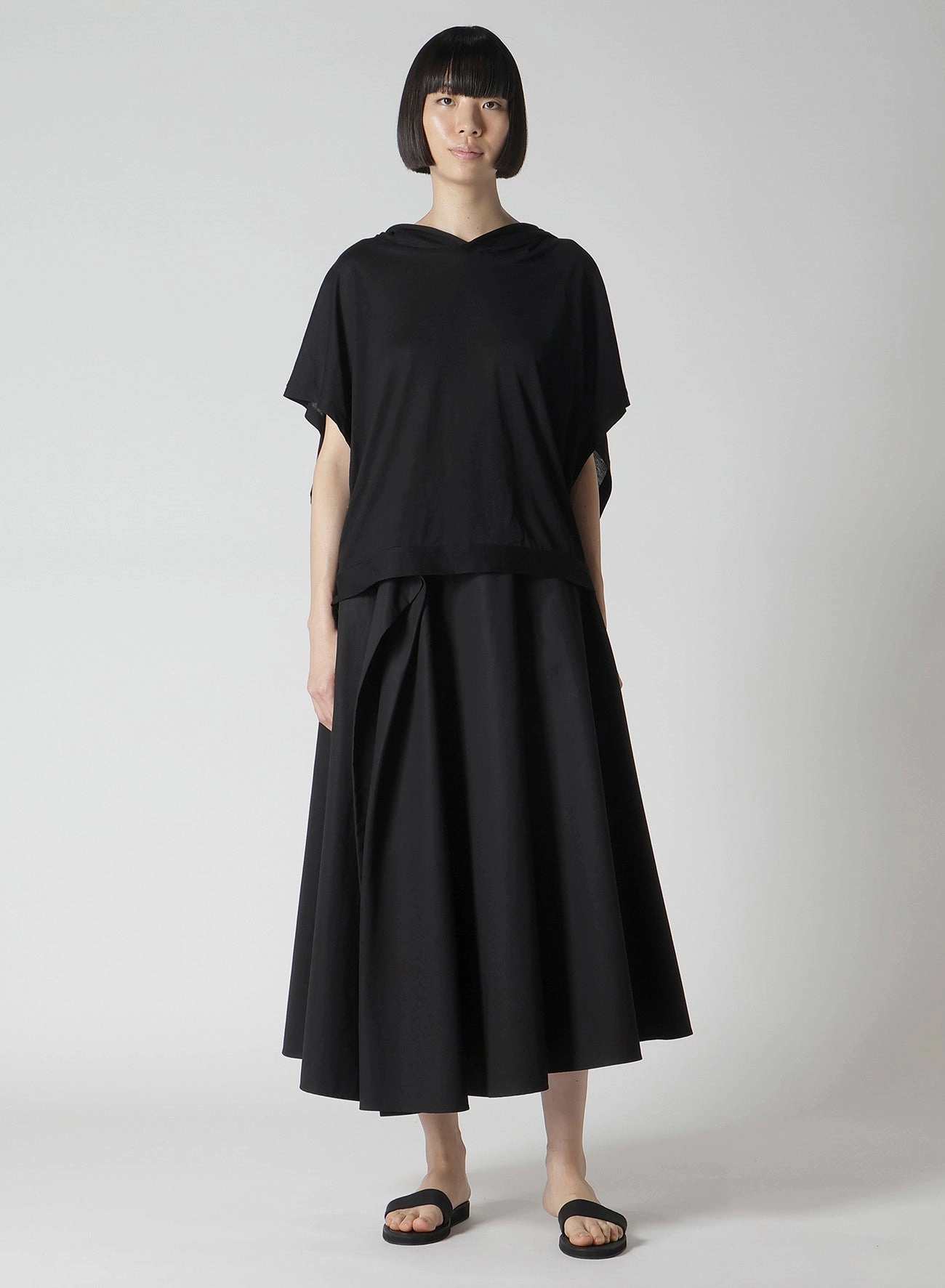 COTTON TWILL REVERSIBLE SKIRT Classic and Modern Fit Easy