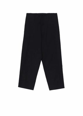 Windproof coating Abrasion Resistant Surface COTTON TWILL WAIST DRAWSTRING PANTS