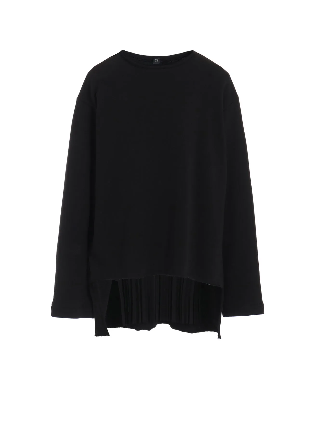 COTTON/CELLULOSE FLEECE PULLOVER Ombre look Trendy Look