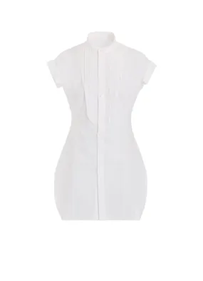 COTTON/LAWN STAND COLLAR SHIRT Ventilated Back Panel