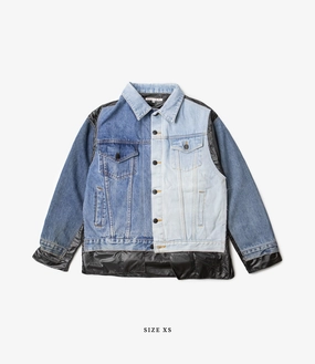 Covered Jacket ?C?Indigo Denim / Black Ripstop Nylon Gore-Tex Closet